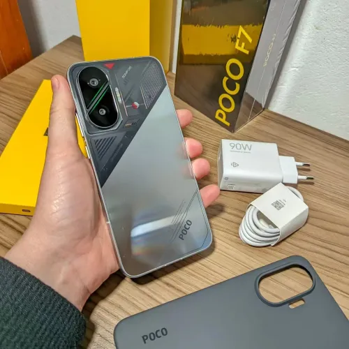Poco F7 256GB/12RAM com NFC, Novo, Lacrado, Pronta Entrega (01 Ano de Garantia)!