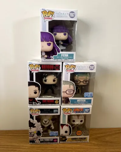Funko Pop! Frieren - Batman - Solo Leveling - Naruto Lote Kaio
