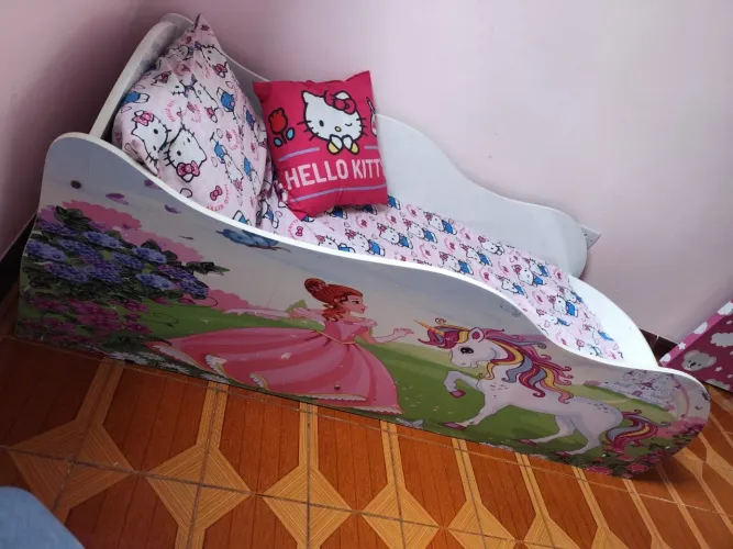 CAMA INFANTIL C/ COLCHÃO