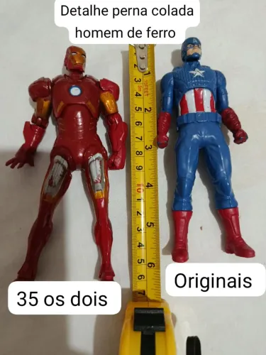 Super heróis Marvel homem de ferro e capitão América 