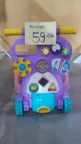Andador Com Brinquedos Aprendizado