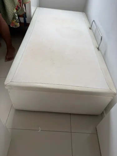 Cama box baú + colchão