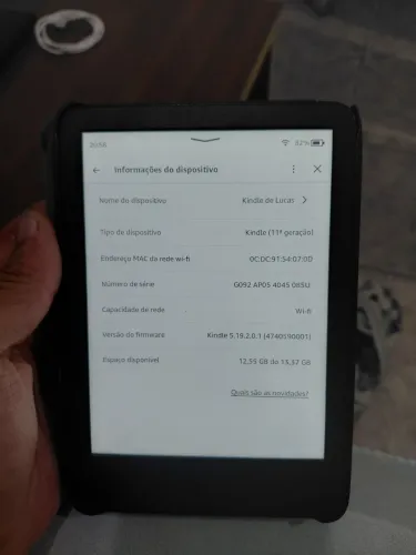 Kindle 11° Geração