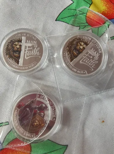 Moedas medalhão