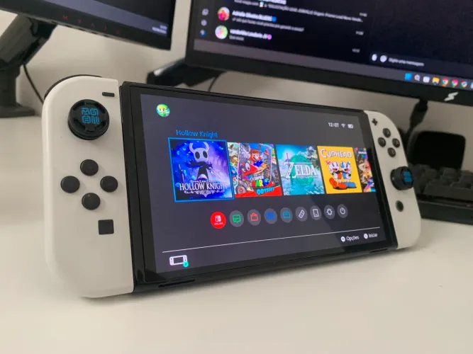 Nintendo switch Oled desbloqueado 128gb