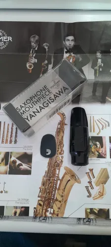 Boquilha Sax Soprano YANAGISAWA + BRINDE