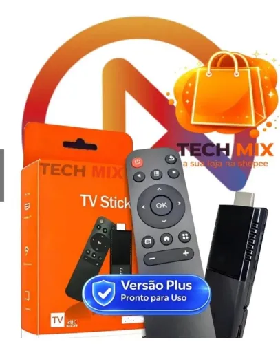 TV Stick Android Wi-Fi | Versão Plus com Sistema Otimizado