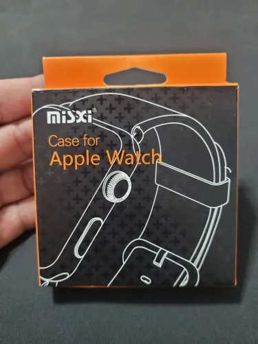 02 Case Para Apple Misxi Transparente Série 7 45mm