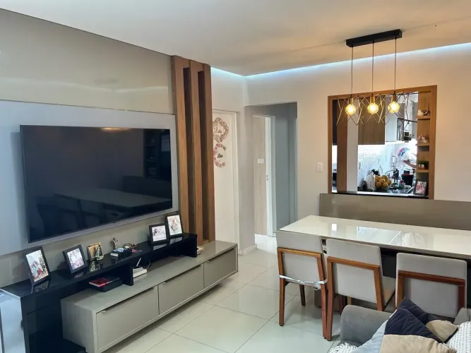 APARTAMENTO PROJETADO NO ATENAS PARK COM 2 QUARTOS SENDO 1 SUÍTE