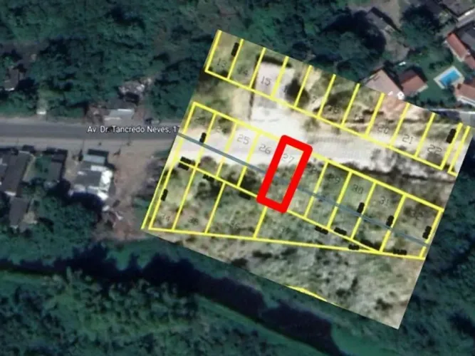 Terreno 250 m² (Lt. 27 da Qd. 11) - Nova Peruíbe - Peruíbe - SP