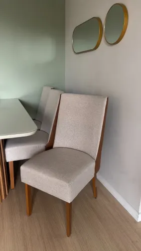 Jogo de 6 cadeiras para mesa de jantar