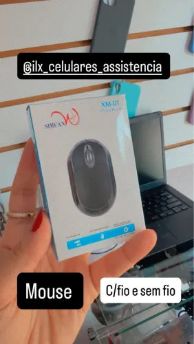 Mouse com ou sem fio! 