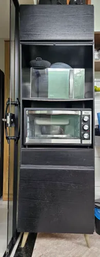 Paneleiro preto 170Ax62Lx50P