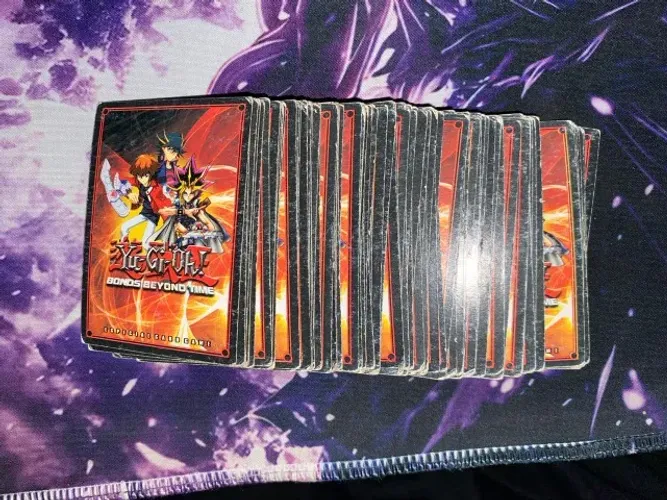 87 figurinhas cards game de yugioh bonds beyond time