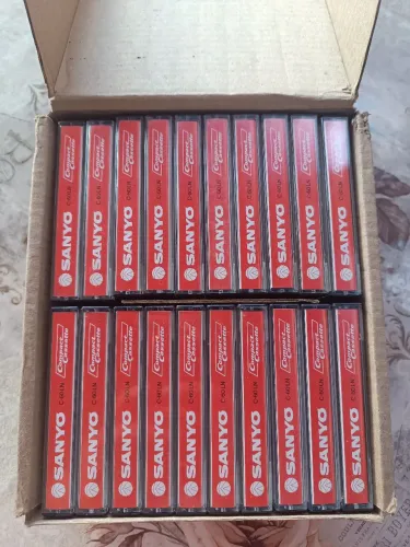 Fita k7 sanyo c-60 ln ( valor unitário ) 