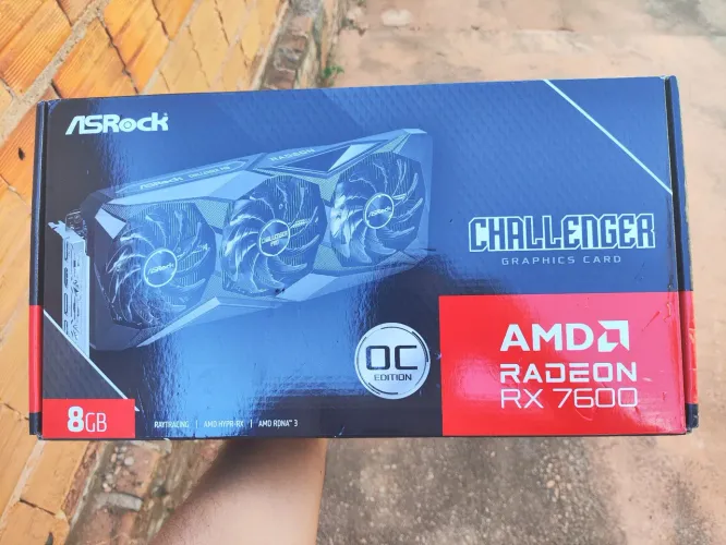 Placa de vídeo RX 7600