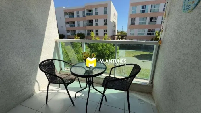 partamento para Locação, 3 Quartos, Mobiliado. Muro Alto Condomínio Clube. Porto de Galinh