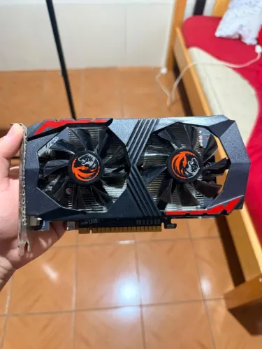 Placa De Vídeo Pcyes Nvidia Geforce Gtx 1050 Ti, 4 GB Gddr5, 128bits, Dual Fan