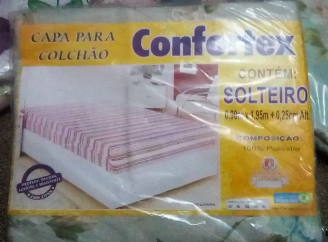 Capa para colchão solteiro