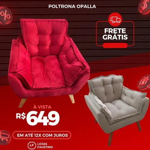Poltrona disponível a pronta entrega 