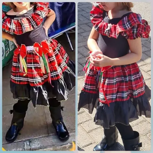 Vestido festa junina infantil