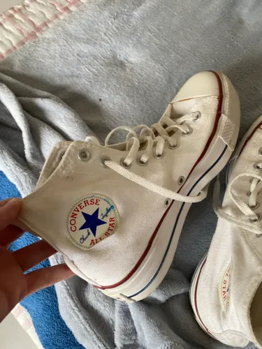 Tênis converse ALLSTAR branco cano alto 38