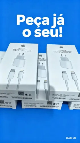 Carregadores e cabos tipo C