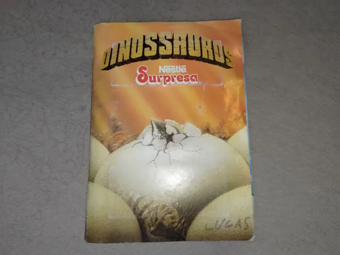 Album Nestlé Surpresa Dinossauro,Completo.