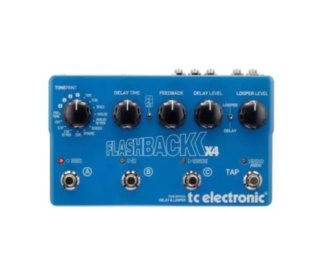 Flashback x4 pedal de guitarra 