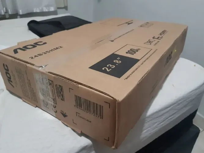 Monitor 24 pol. AOC 100hz 1ms FHD novo na caixa com NF