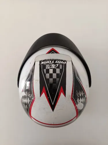 CAPACETE FECHADO PRO TORK SPORT MOTO 788 -TAM. 58, COM CERTIFICAÇÃO DO INMETRO<br>