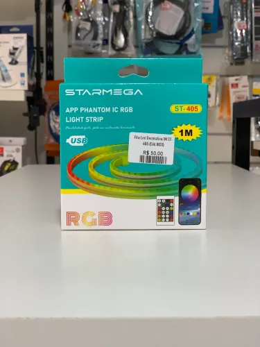 Fita Led 1 Metro Rgb USB Com Aplicativo