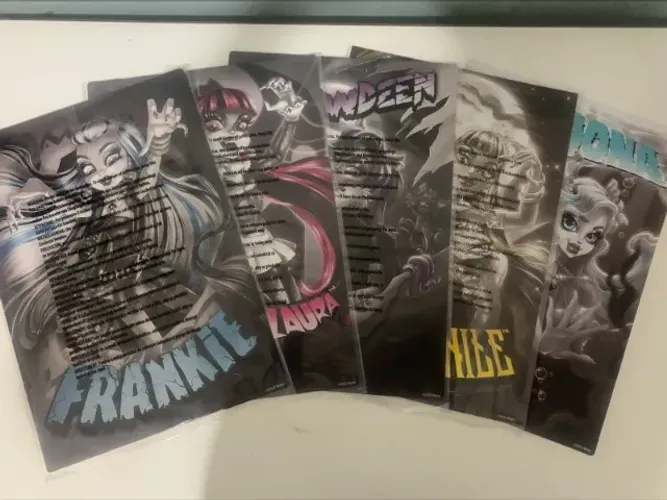 Lote Poster Monster High Reel Drama