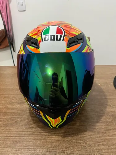 Capacete AGV - Modelo Drudi performance Usado