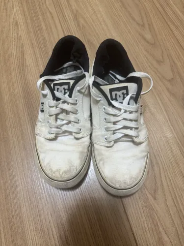Tênis DC Shoes Lona Branco Tam 37 - Original