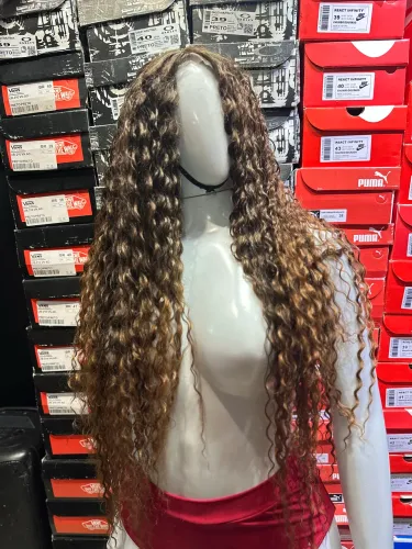 LACE FRONT BIO FIBRA. ACABAMENTO COM CLOSURE