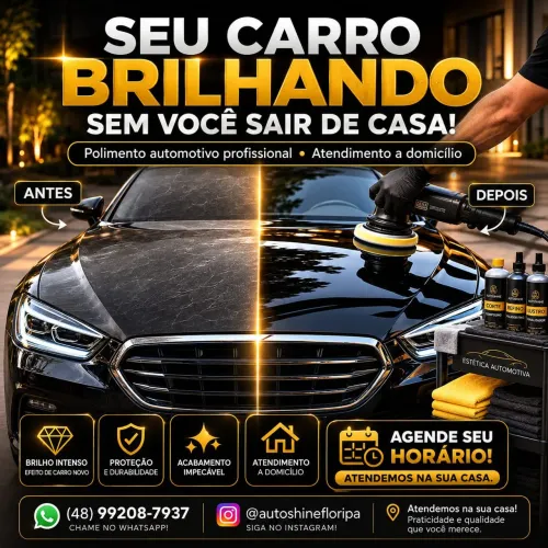 Polimento Comercial Automotivo! VAMOS ATÉ VOCÊ!