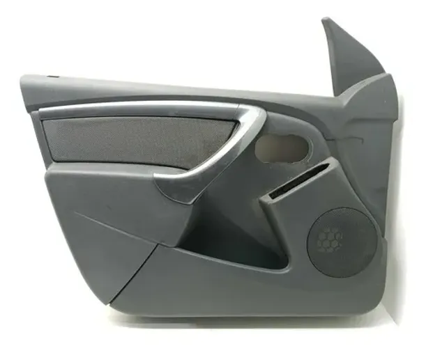 Forro Porta Dianteira Esquerda Renault Sandero 2009 Preto