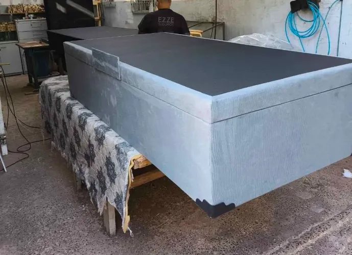 Base de cama Box baú solteiro nova