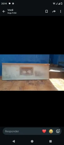 vendo pia de cozinha semi nova barato