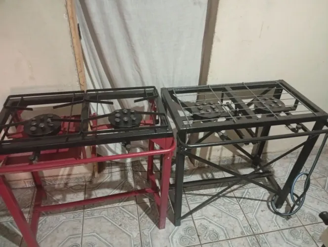 Fogão industrial Venâncio alta pressão frete grátis passamos cartão