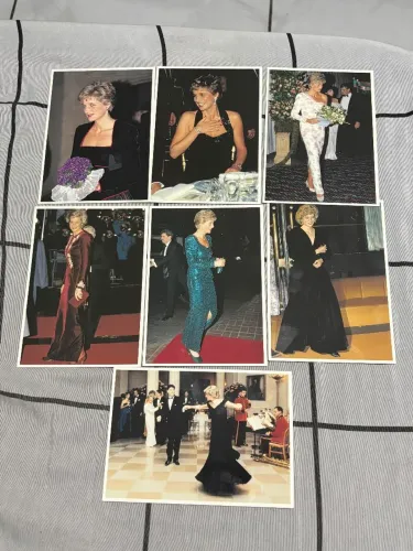 cartões postais princesa Diana