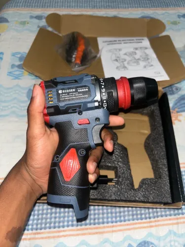 ? Furadeira/Parafusadeira ECOSEN 16,8V Brushless