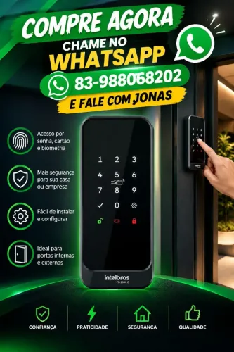 FECHADURA DIGITAL INTELBRAS FD 2000 D