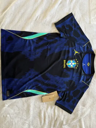 Camisa Brasil Azul Tam G 1/1