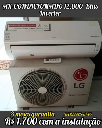 Vendo ar condicionado 12.000 Btus inverter