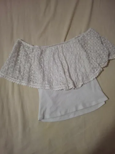 Blusa off arrumada