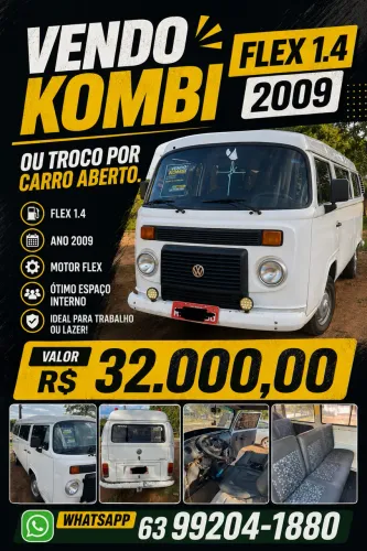 Volkswagen Kombi Standard 1.4 MI Total Flex 8V 2009