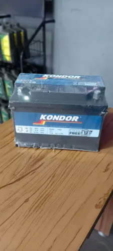 Baterias kondor free 75ah novas