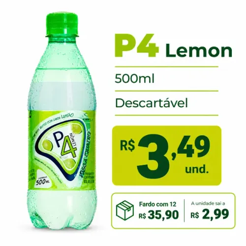P4 lemom Passa Quatro 500ml